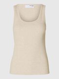 Selected RIPPMUSTER BAUMWOLL TANKTOP, Oatmeal, highres - 16096507_Oatmeal_1157696_001.jpg