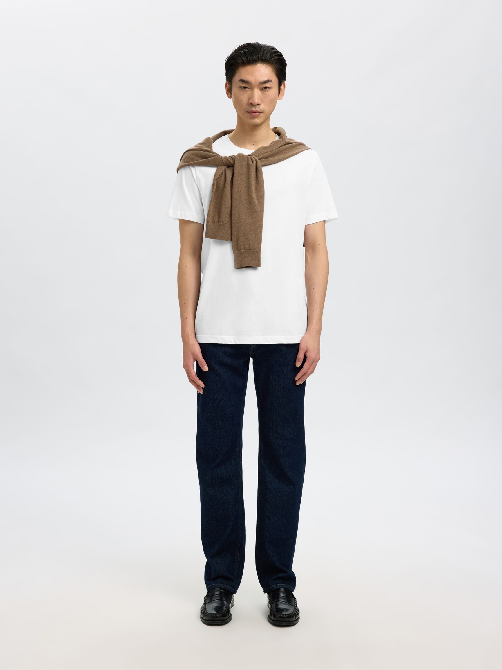 3ER-PACK BAUMWOLL T-SHIRT, Bright White, highres