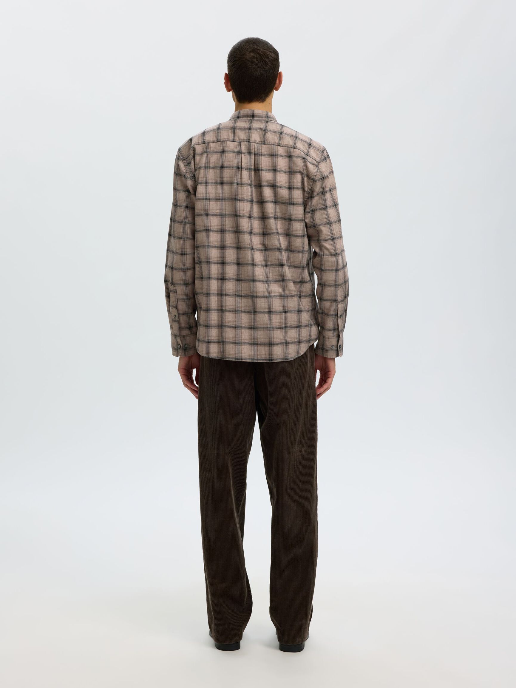 COTTON LONG SLEEVED SHIRT, Cornstalk, highres