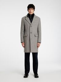 PŁASZCZ 2 W 1, Light Grey Melange, highres