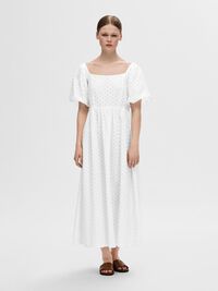 OFF-SHOULDER MAXI DRESS, Snow White, highres