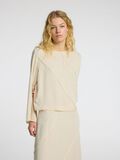 Selected VISCOSE BLEND LONG SLEEVED TOP, Birch, highres - 16096788_Birch_008.jpg
