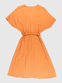 WAIST TIE - MIDI DRESS, Caramel, highres