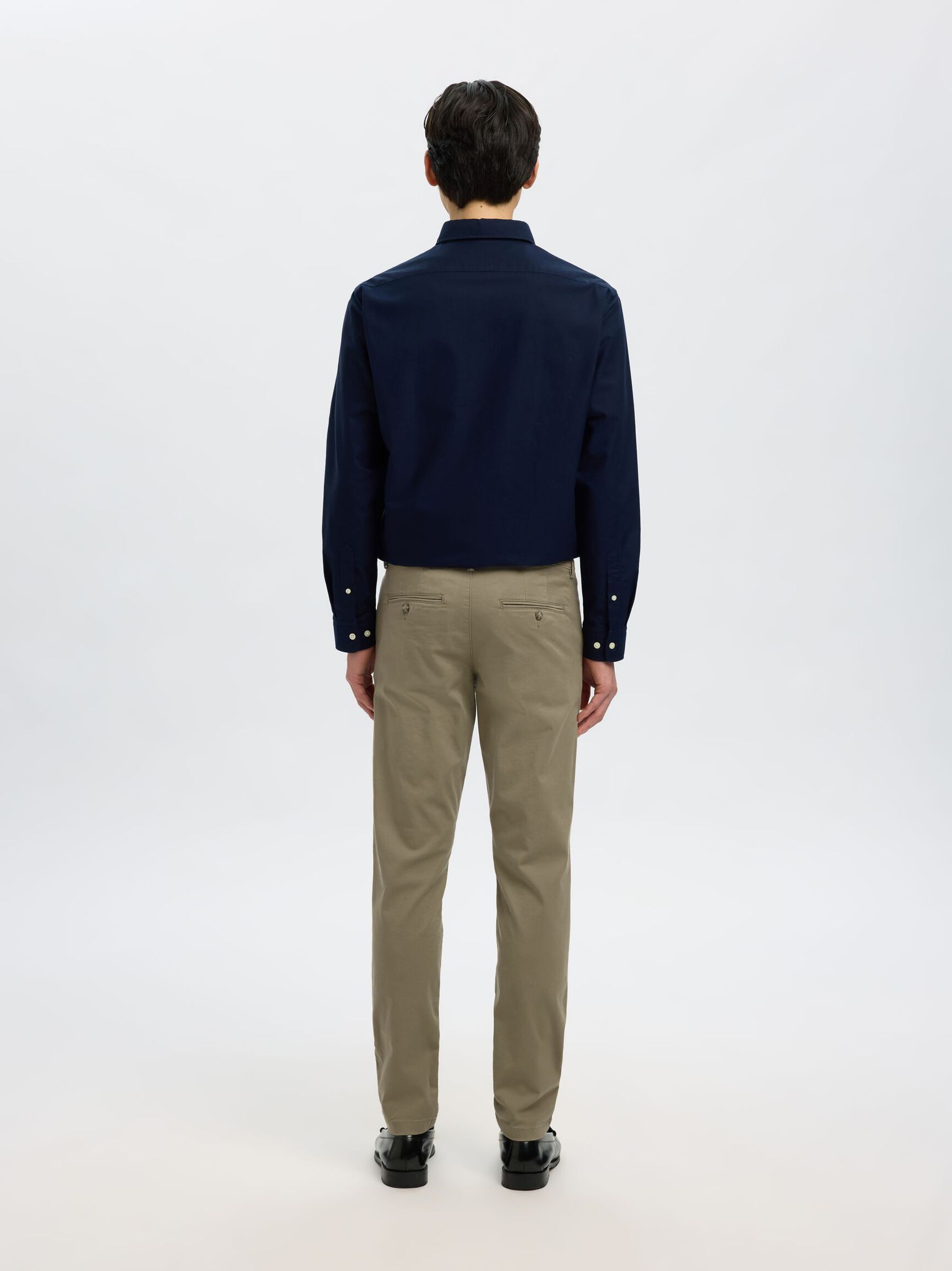 175 SLIM FIT FLEX CHINO, Ermine, highres