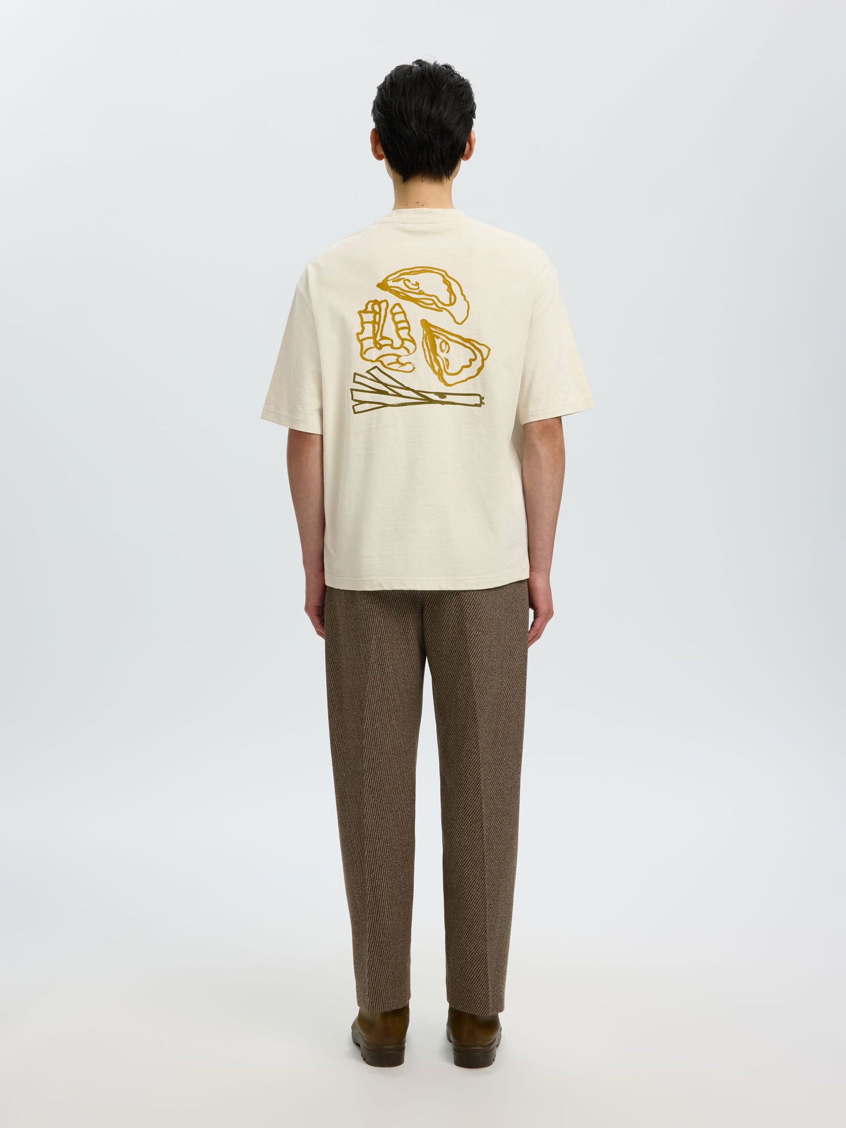 IMPRIMÉE T-SHIRT, Silver Birch, highres