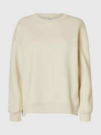 LANGE MOUWEN SWEATSHIRT, Birch, highres
