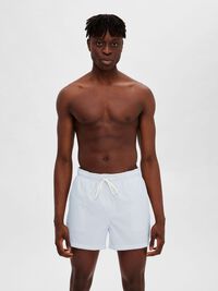 SEERSUCKER SWIM SHORTS, Cashmere Blue, highres