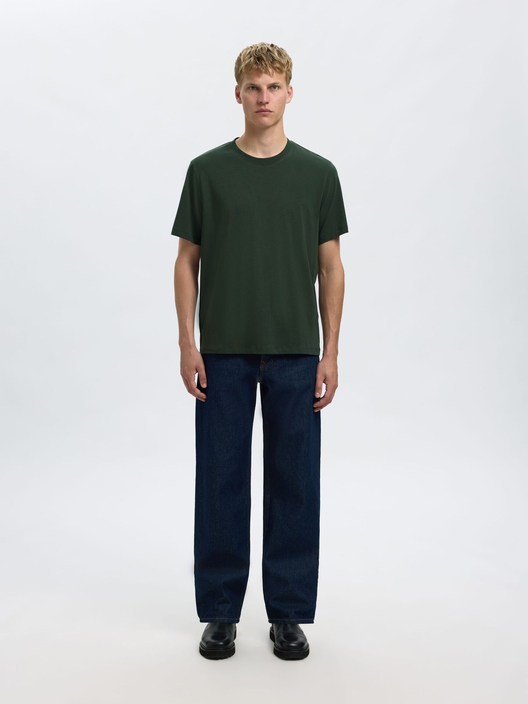 REGULAR T-SHIRT, Deep Forest, highres