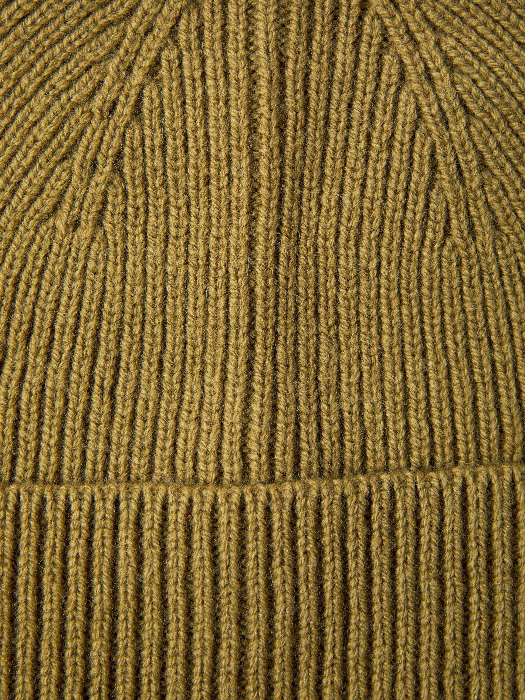 100% MERINO WOOL BEANIE, Dried Herb, highres