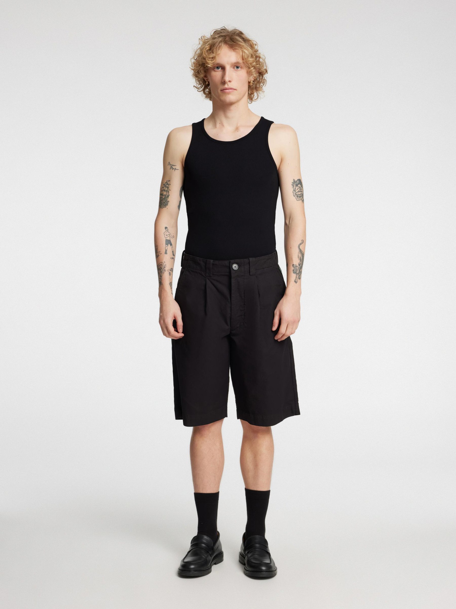 REGULAR FIT TANK TOP, Black Onyx, highres