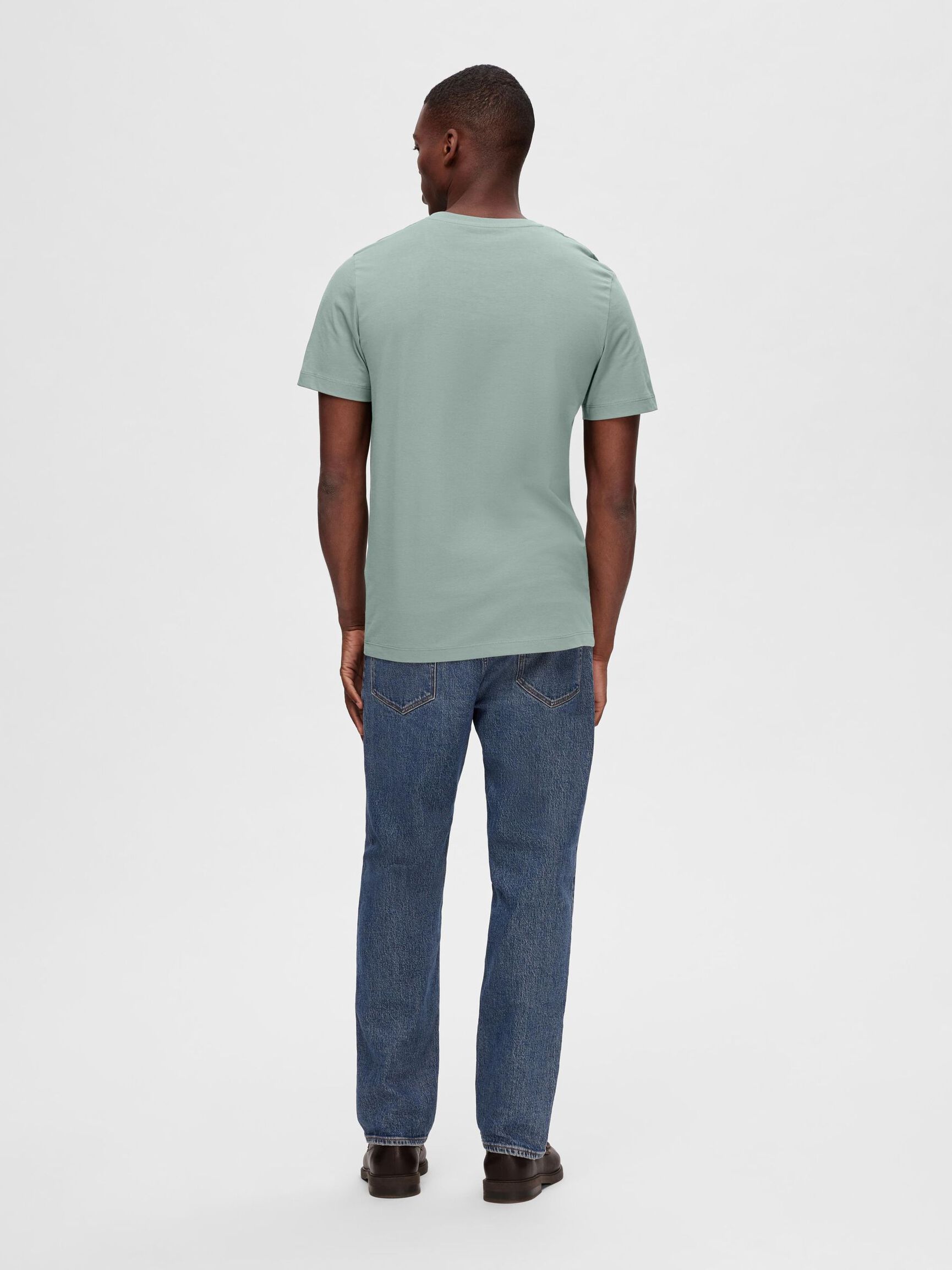 3-PACK COTTON T-SHIRT, Light Grey Melange, highres