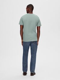 3-PACK COTTON T-SHIRT, Light Grey Melange, highres