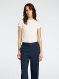 Selected SLIM FIT CREW NECK-T-SKJORTE, Snow White, highres - 16096451_SnowWhite_003.jpg