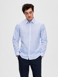 COUPE SLIM CHEMISE, Cashmere Blue, highres