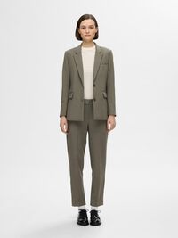 KLASSIEKE PASVORM BLAZER, Kalamata, highres