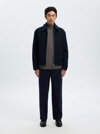 WOLLMIX KURZJACKE, Sky Captain, highres