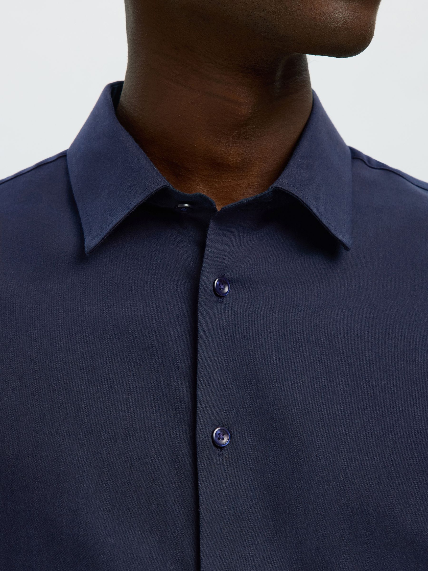 SLIM FIT HEMD, Sky Captain, highres