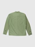 Selected PLAIN OVERSHIRT, Olivine, highres - 80000299_Olivine_002.jpg
