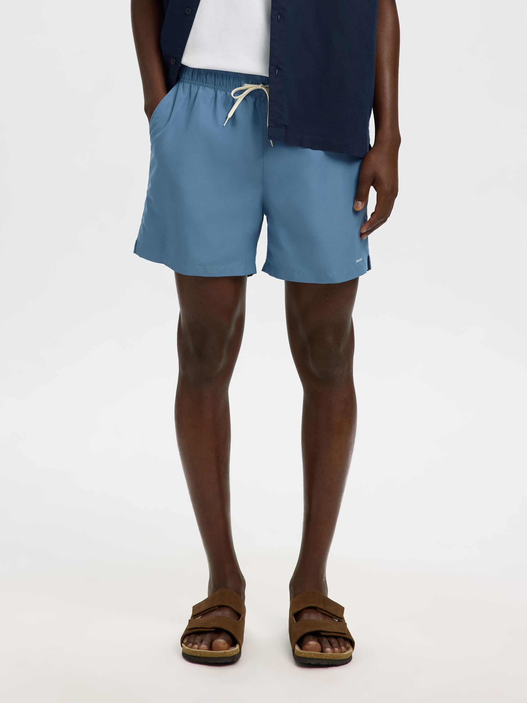 KLASSISKE BADESHORTS, Blue Mirage, highres