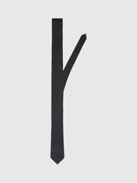 WOOL TIE, Black, highres