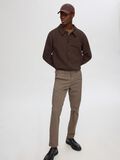 Selected 175 SLIM FIT FLEX CHINOS, Morel, highres - 16087663_Morel_008.jpg