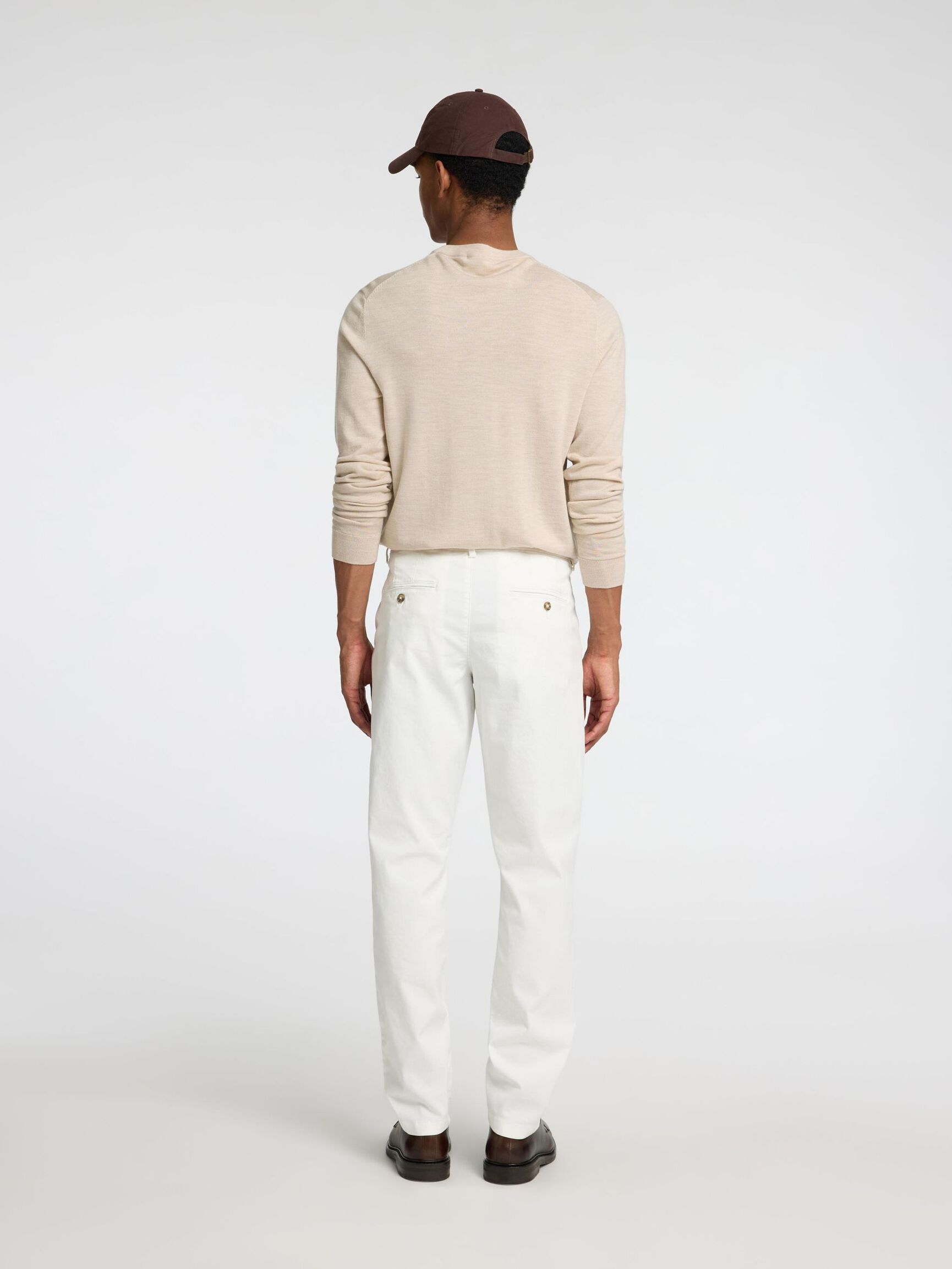 175 SLIM FIT FLEX CHINOS, Cloud Dancer, highres