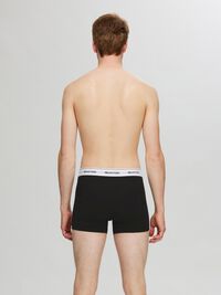 3-PACK TRUNKS, Black, highres