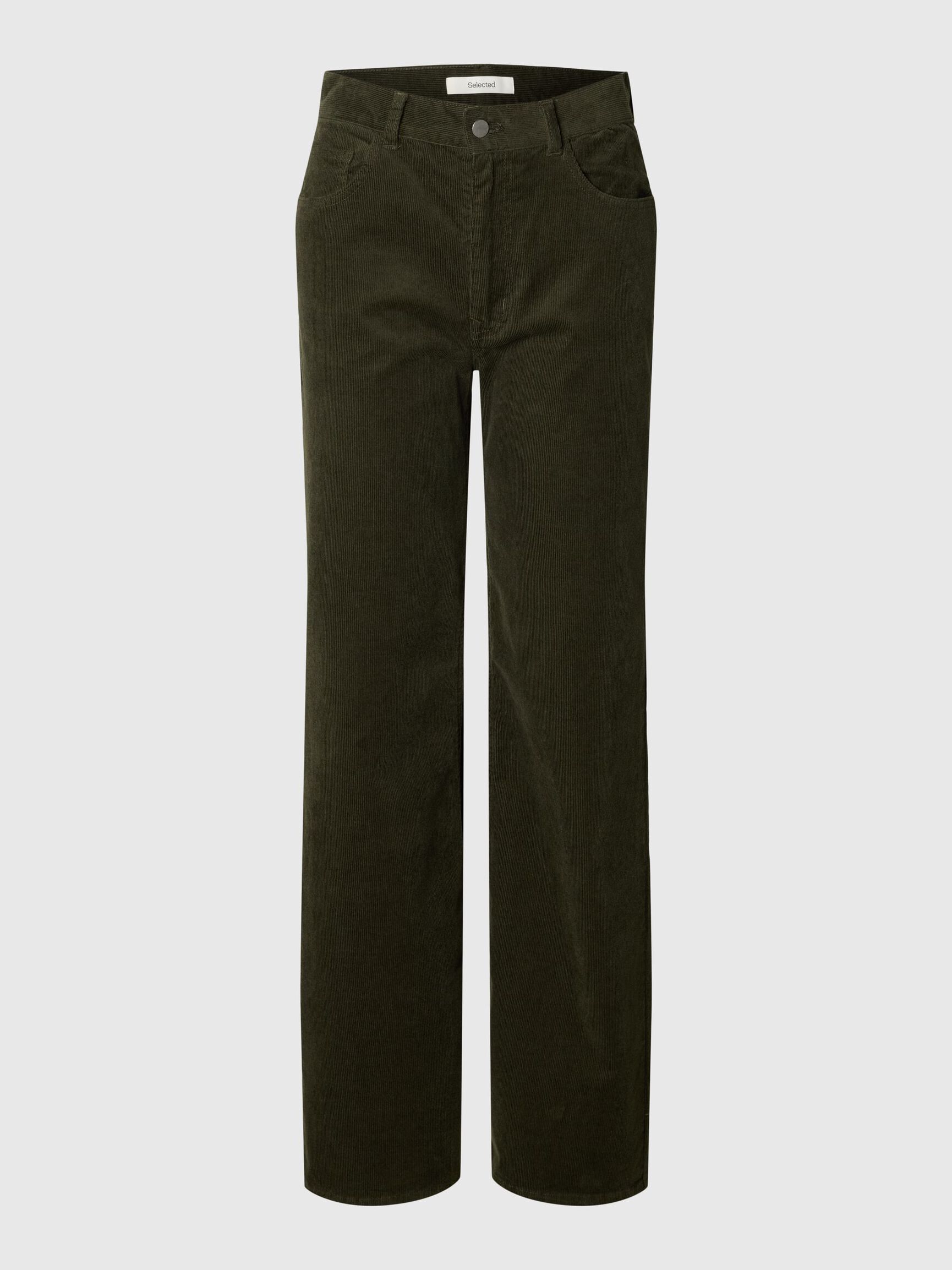 WIDE FIT CORDUROY TROUSERS, Deep Depths, highres