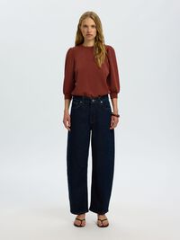 POFMOUW SWEATSHIRT, Cherry Mahogany, highres