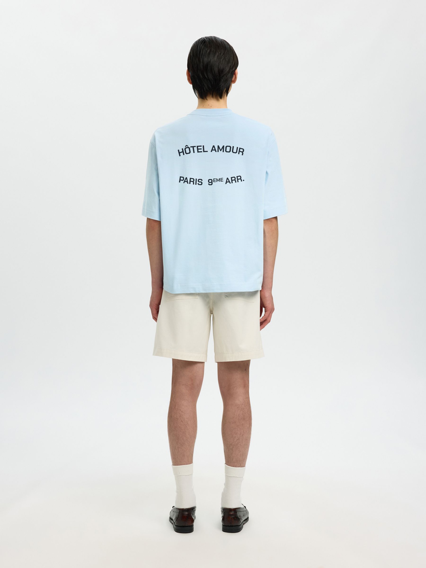 BOXY FIT T-SHIRT, Skyway, highres