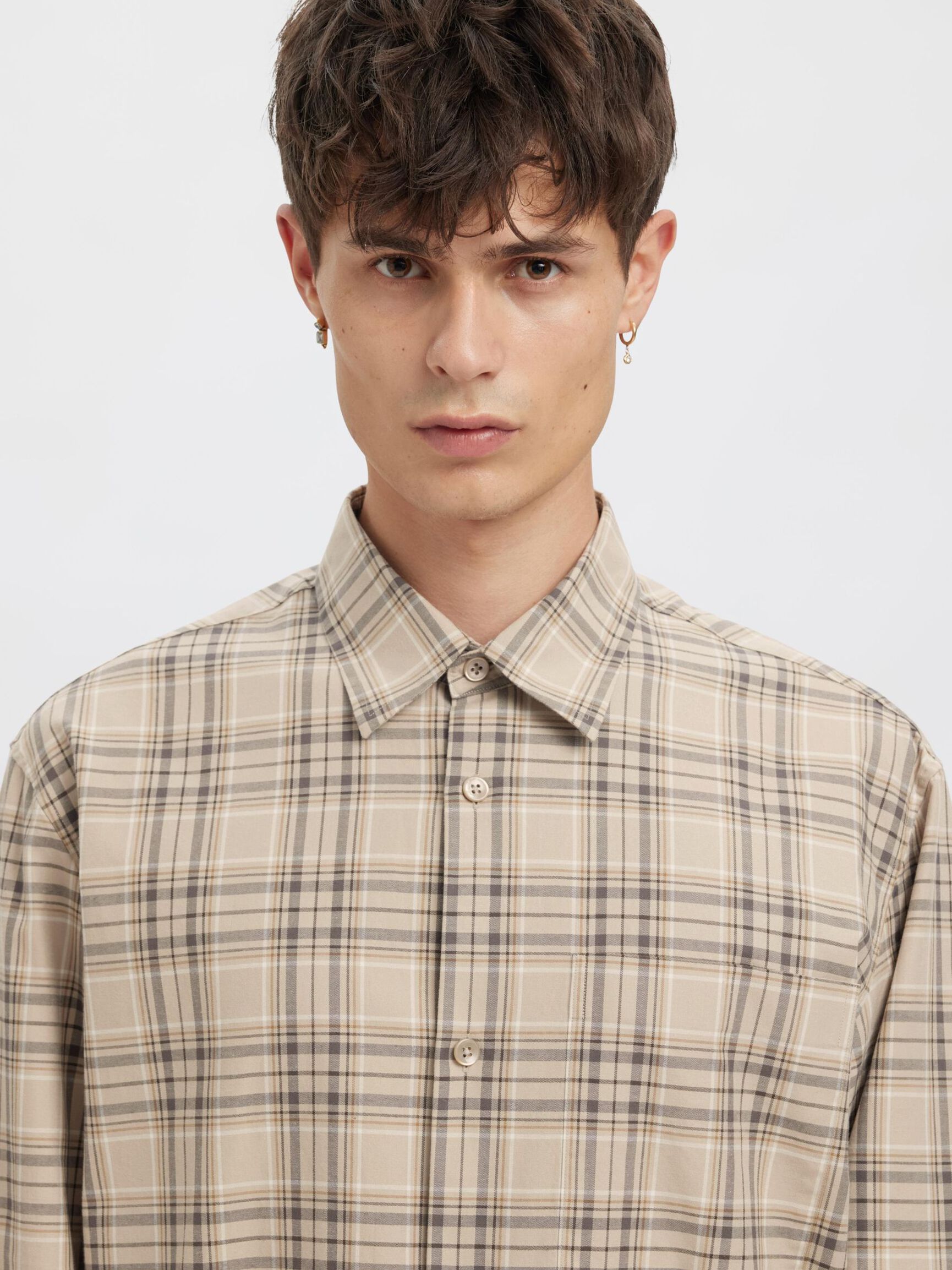 RELAXED FIT SHIRT, Pure Cashmere, highres