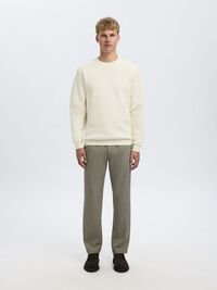 EMBROIDERED SWEATSHIRT, Egret, highres