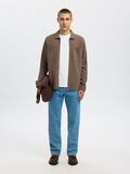 Selected ZIPPED SWEAT JACKET, Morel, highres - 16099996_Morel_005.jpg