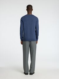 LONG-SLEEVED KNITTED JUMPER, Oceana, highres