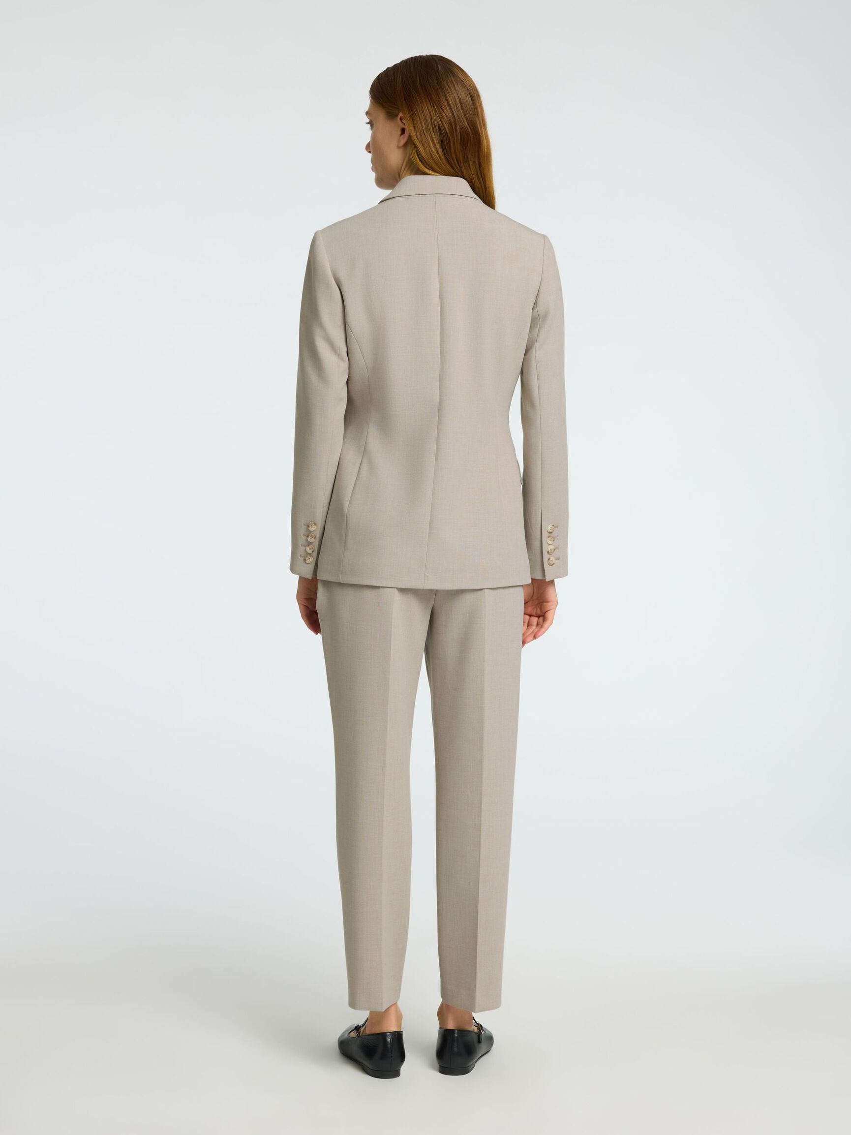 KLASSIEKE PASVORM BLAZER, Island Fossil, highres