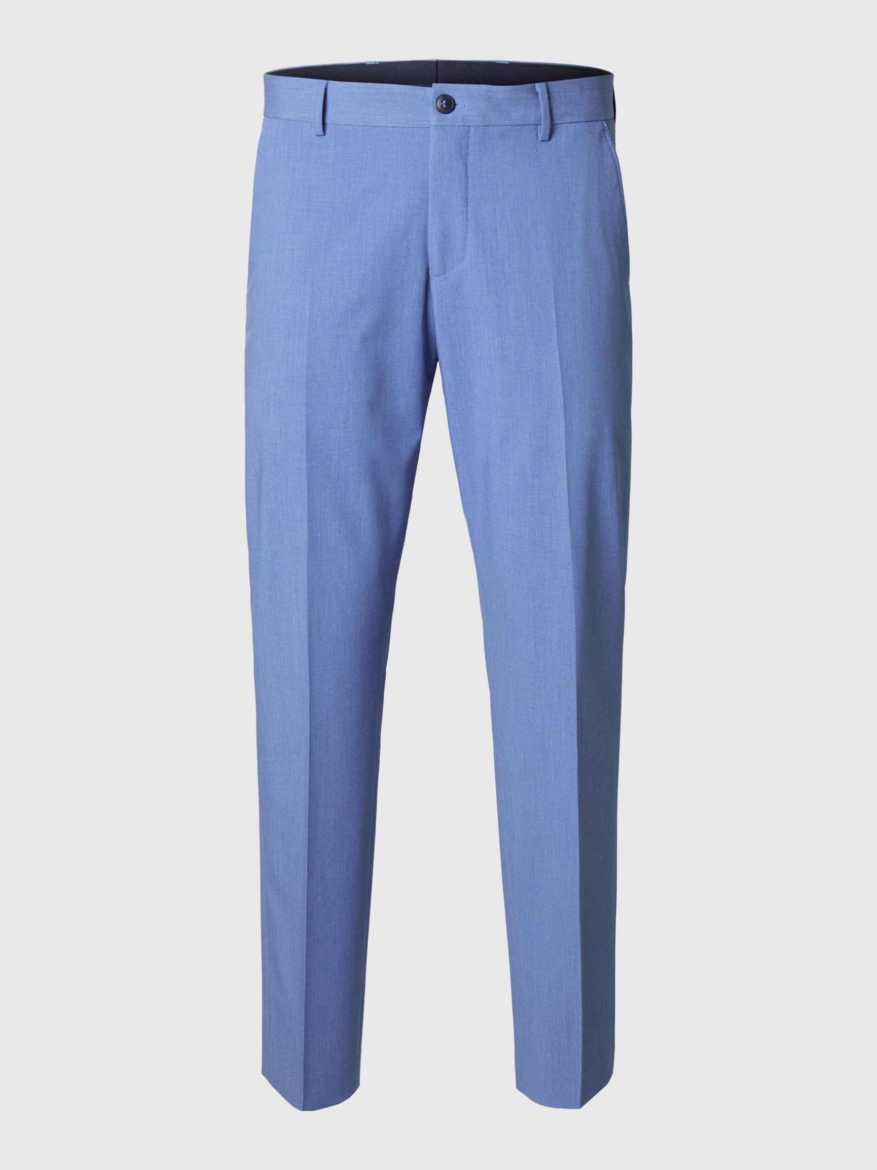 175 SLIM FIT PANTALON, Light Blue, highres
