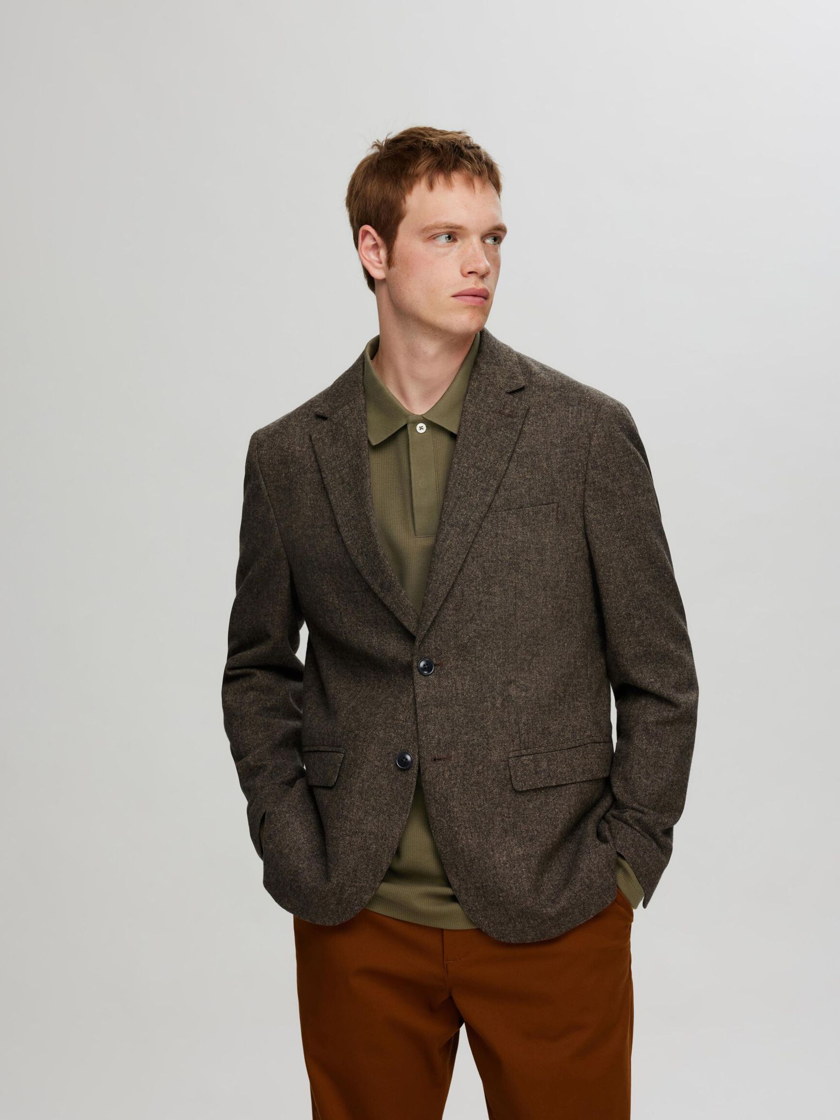 LONG SLEEVED POLO SHIRT, Kalamata, highres