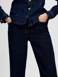 Selected DUNKELBLAUE STRAIGHT FIT JEANS, Dark Blue Denim, highres - 16096678_DarkBlueDenim_006.jpg