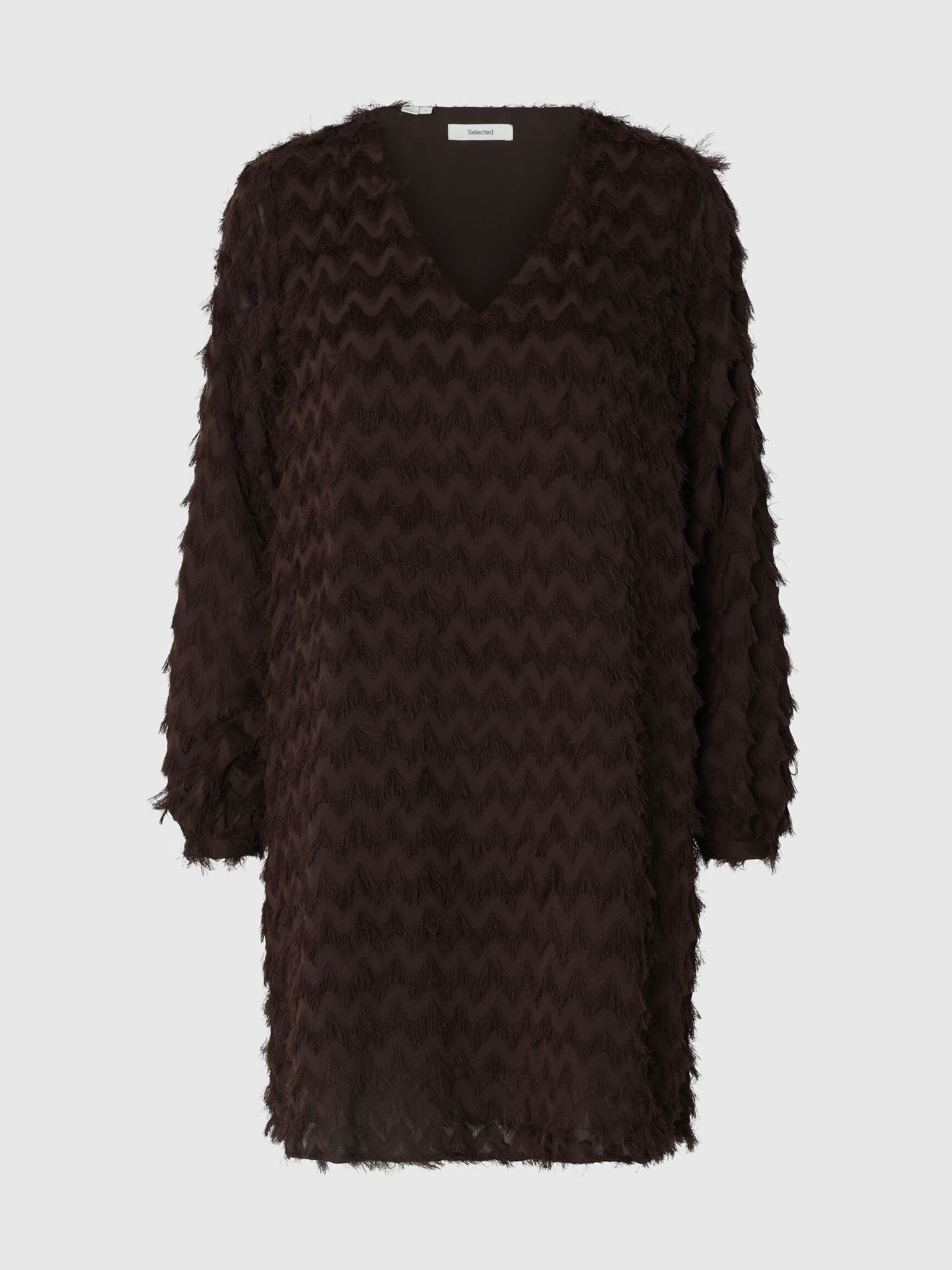 FRINGE MINI DRESS, Delicioso, highres