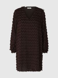 FRINGE MINI DRESS, Delicioso, highres