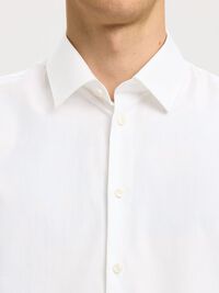 LANGÄRMELIGES SLIM FIT HEMD, Bright White, highres