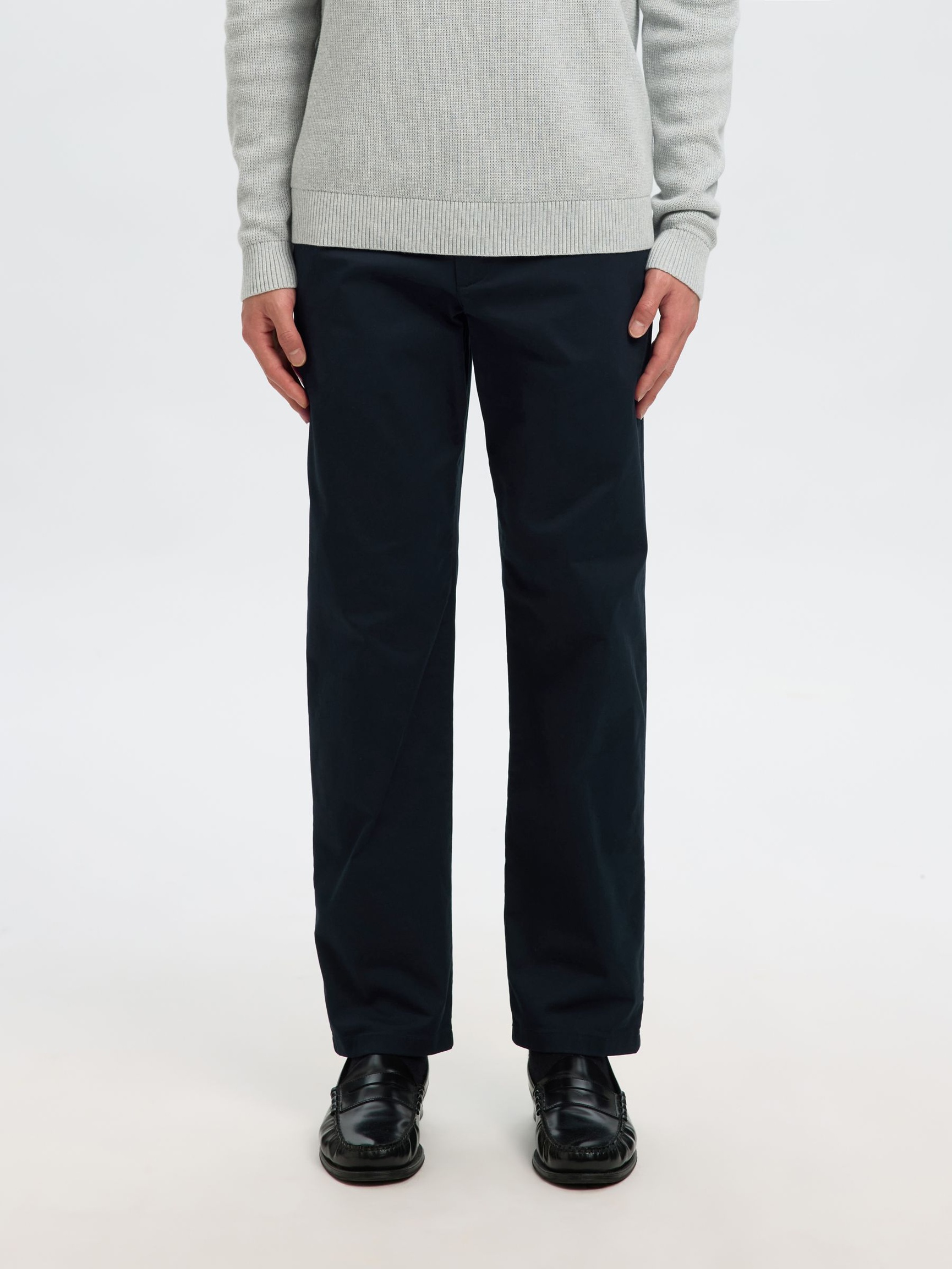 196 STRAIGHT FLEX CHINO, Dark Sapphire, highres