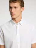 Selected KLASSIEKE OVERHEMD MET KORTE MOUWEN, White, highres - 16092495_White_004.jpg