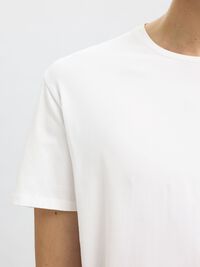 SHORT-SLEEVED T-SHIRT, Bright White, highres