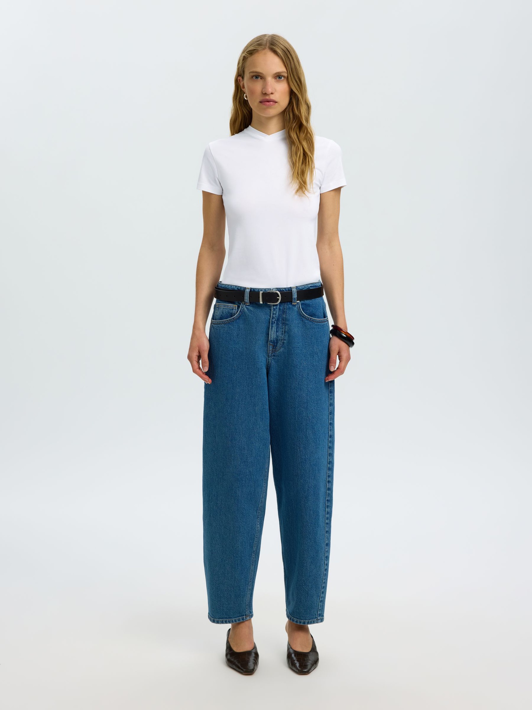 COTTON BLEND 2-PACK TOP, Bright White, highres
