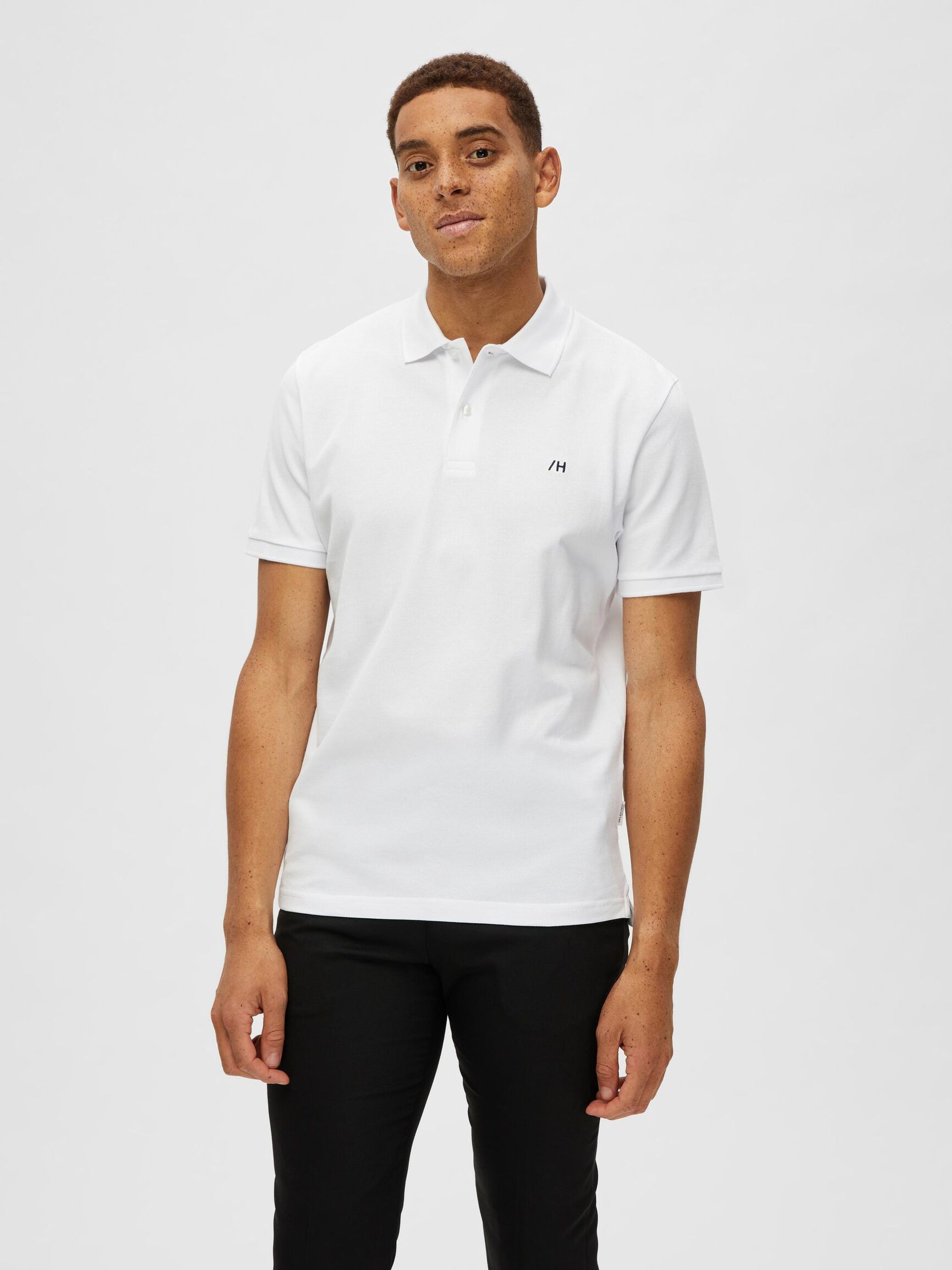 CLASSIC POLO SHIRT, Bright White, highres