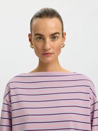 TOP Z DŁUGIM RĘKAWEM, Bleached Mauve, highres