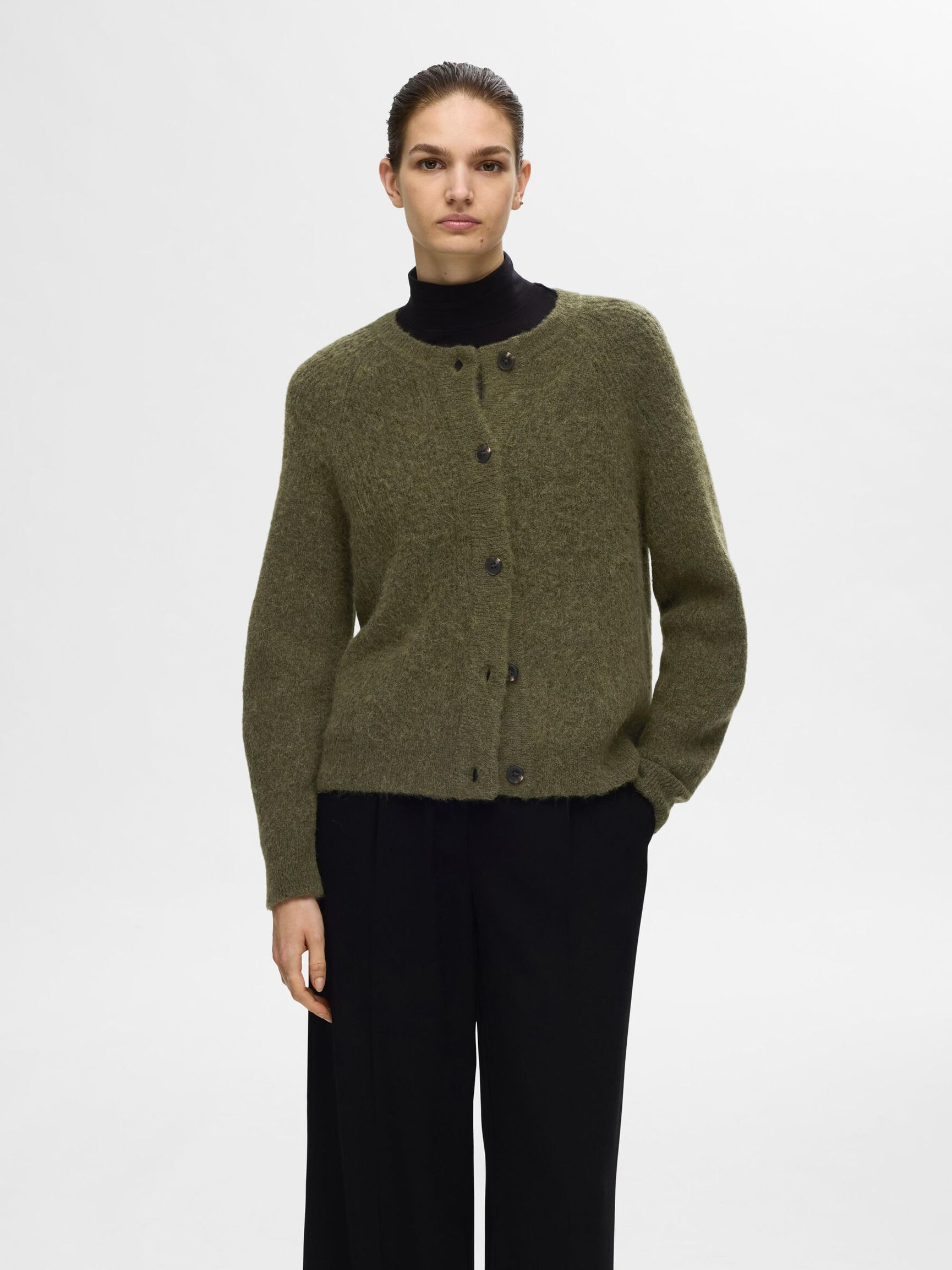 LONG-SLEEVED CARDIGAN, Kalamata, highres