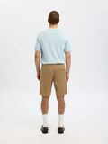 Selected SLIM-FIT CHINO SHORTS, Ermine, highres - 16092329_Ermine_004.jpg