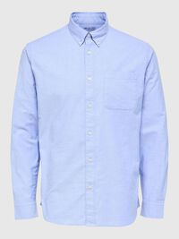 OXFORD SKJORTE, Light Blue, highres